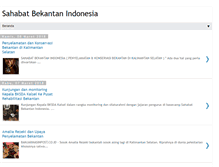 Tablet Screenshot of bekantan.org